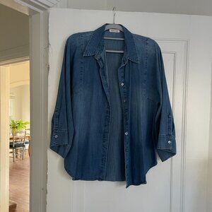 Hana San Chemise in Indigo (S)